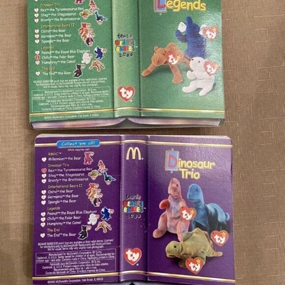 SUPER RARE COLLECTORS SET - TY RONALD MCDONALD HOUSE BEANIE BABIES SET W ERRORS - Picture 11 of 12